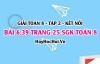 Bài 6.39 trang 25 Toán 8 Tập 2 Kết nối tri thức